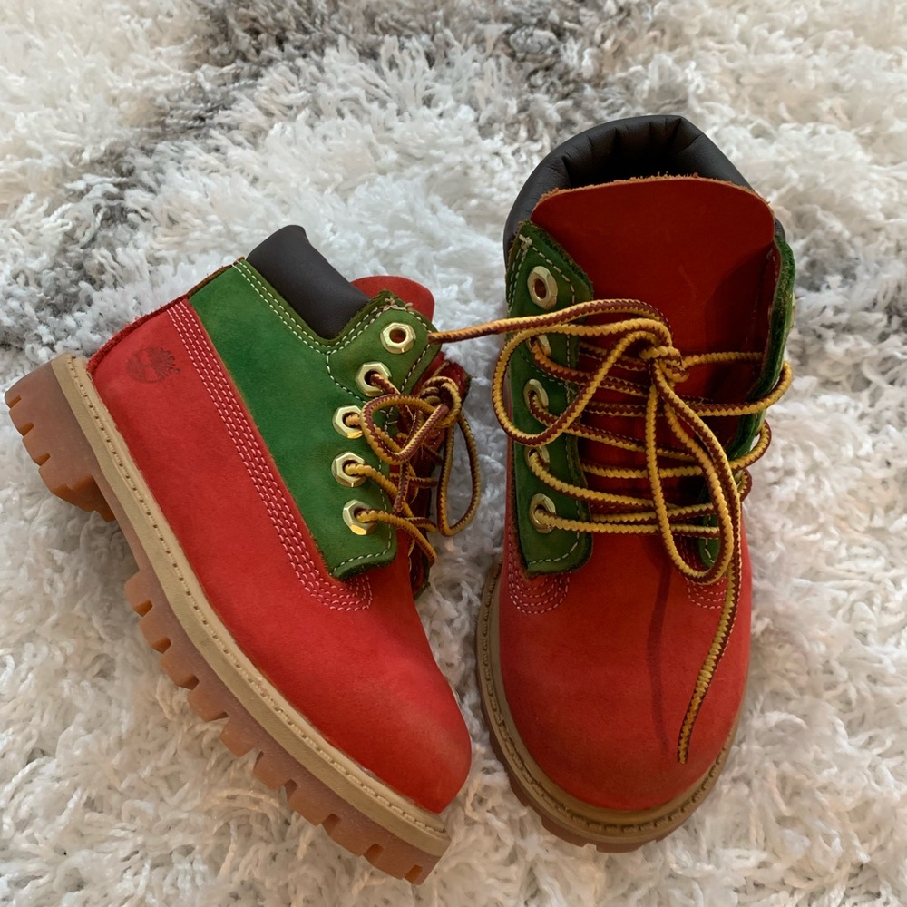 timberland boots sz toddler 8 custom colors